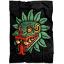 Quetzalcoatl Fleece Blanket